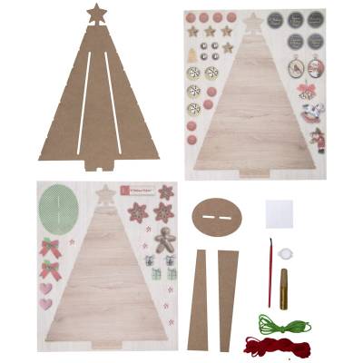 Набор новогодний для творчества Елка новогодняя зеленая